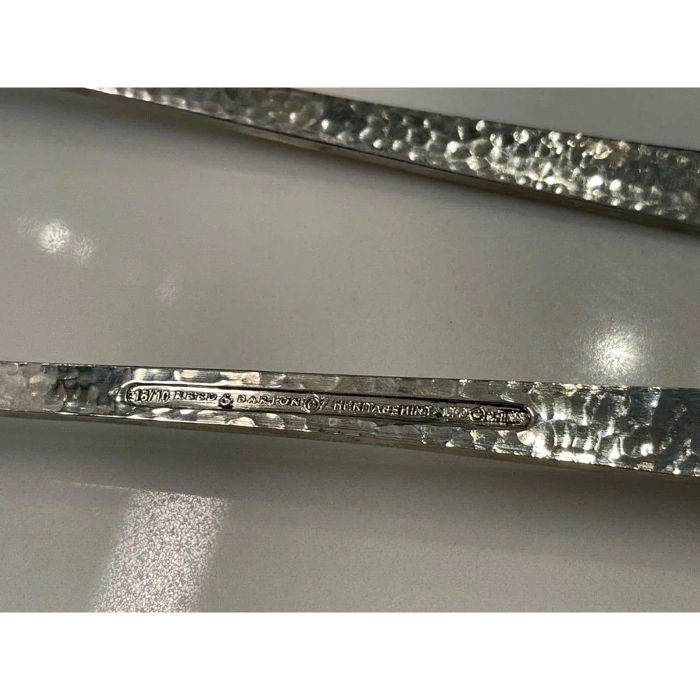 Reed & Barton Heritage Mint Regent 18/10 Stainless 2 PC 12